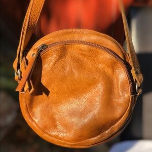 VTG Latico NJ. USA Leather Crossbody Purse Sz 8”